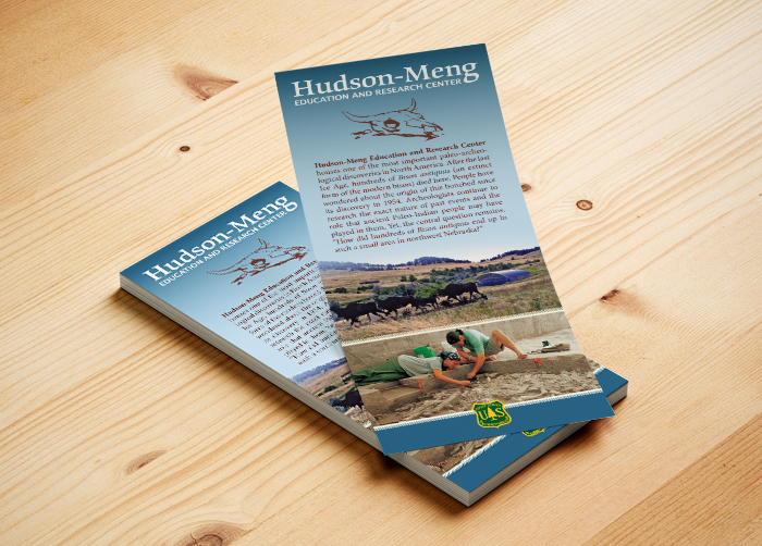Hudson-Meng Education and Research Center Rack Card